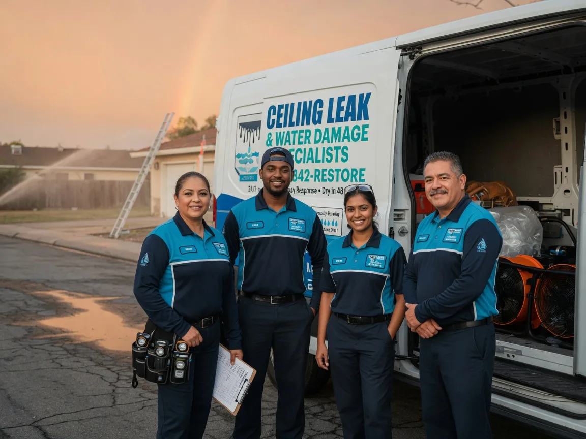 Ceiling Leak Cleanup company in Hartley, TX